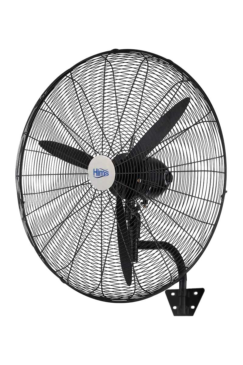  HEF-D750 210W 30 inç Siyah Alüminyum 3 Kanatlı Sanayi Tipi Duvar Vantilatörü